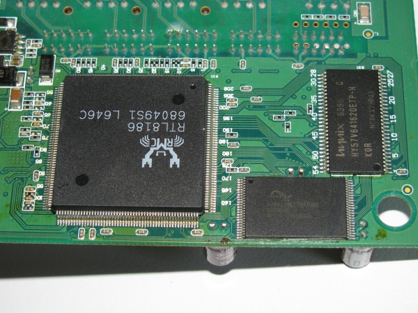 WA-2204B - RTL8186 chip view