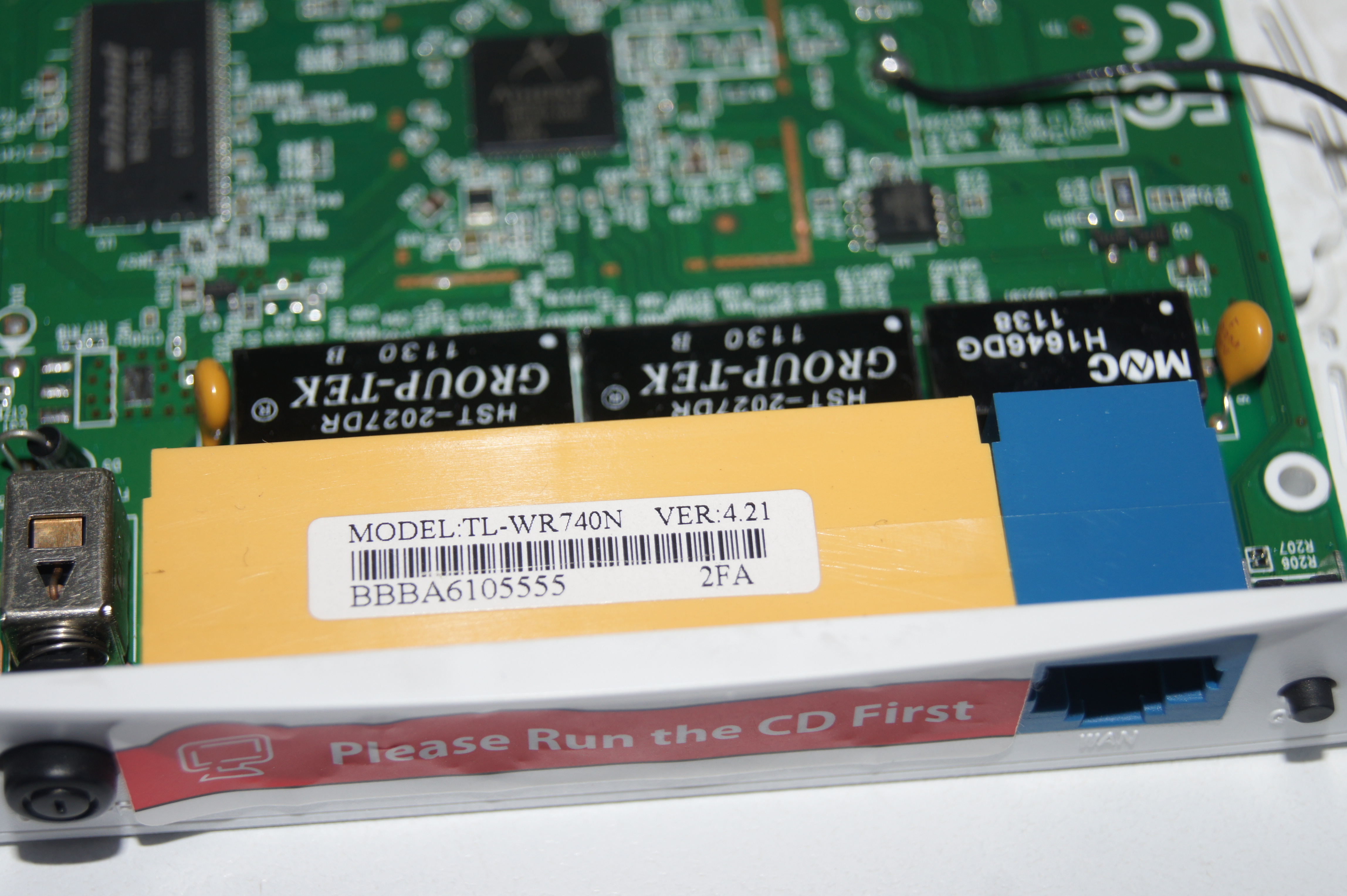 TP-LINK WR740N v4.21 | Wojciech Błaszkowski